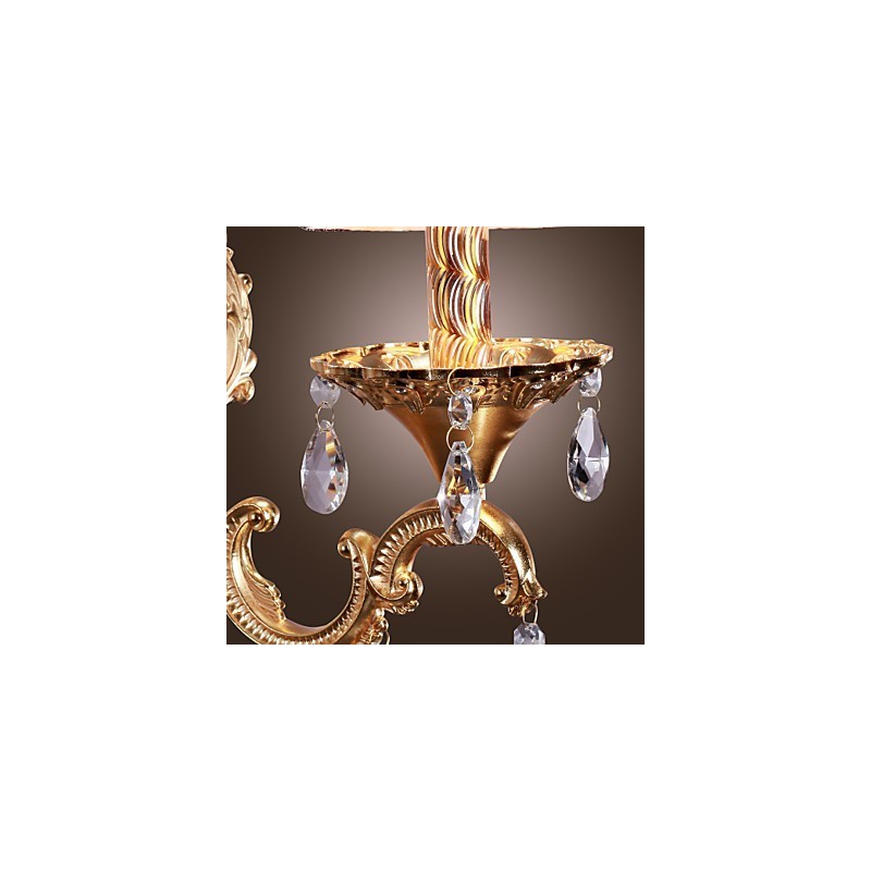 Elegant Crystal Wall Light in Pink