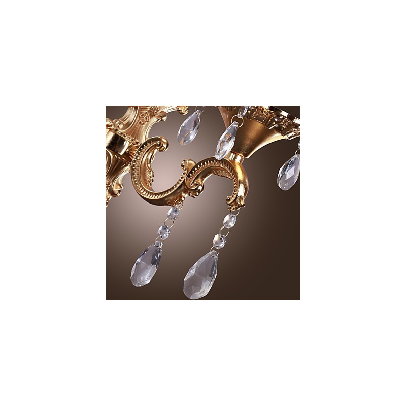 Elegant Crystal Wall Light in Pink