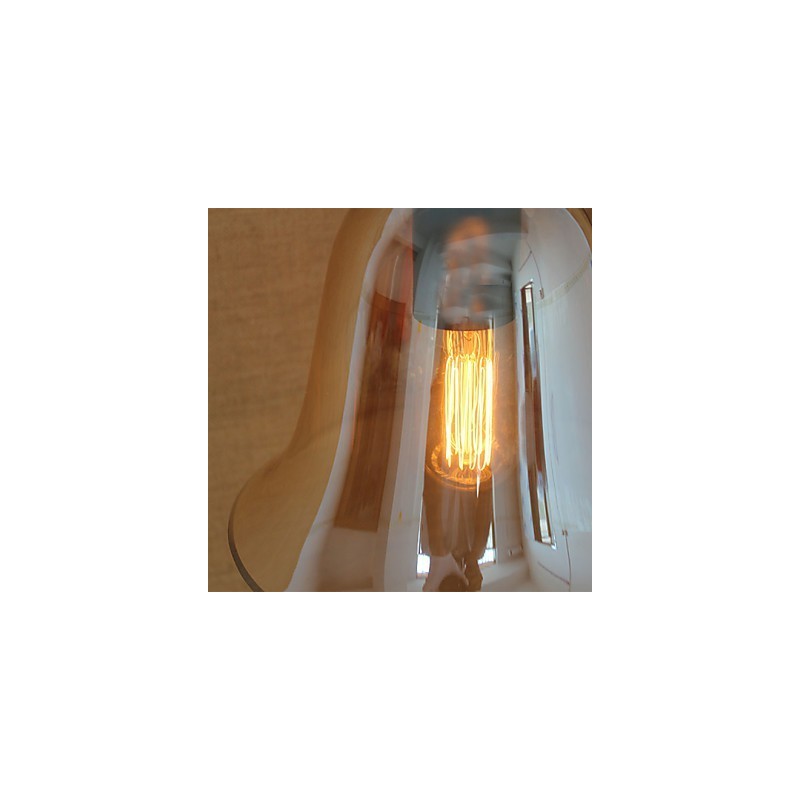 American Rural Countryside Minimalist Living Room Hallway Decorated Glass Wall Sconce