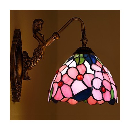 European Contracted Rural Creative Wrought Iron Wall Lamp Lights