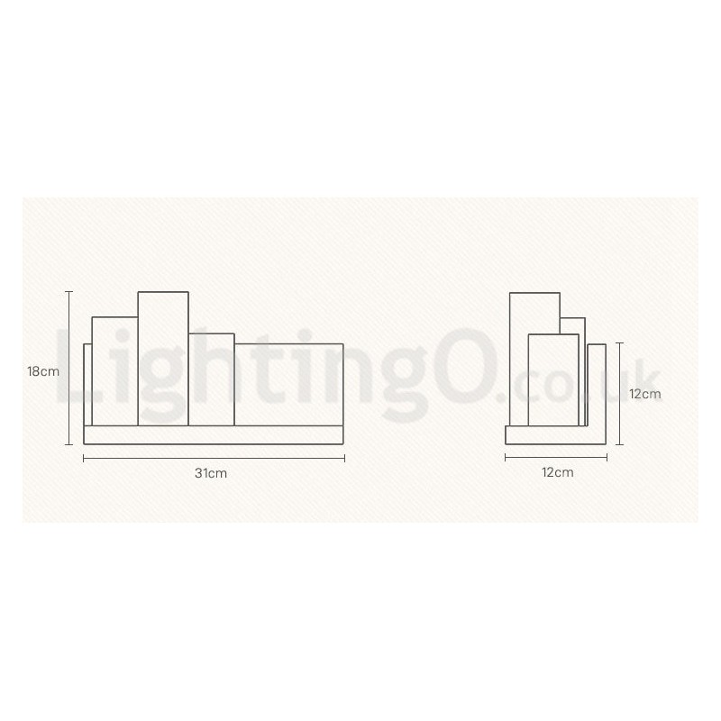 Mini Style Wall Sconces with Glass Shades Modern Contemporary Wood Bamboo Wall Light