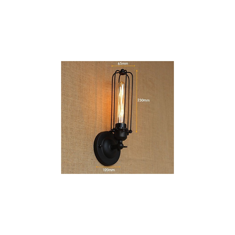 Retro Minimalist Industrial Bedside Aisle Stairs Balcony Decorative Wall Sconce