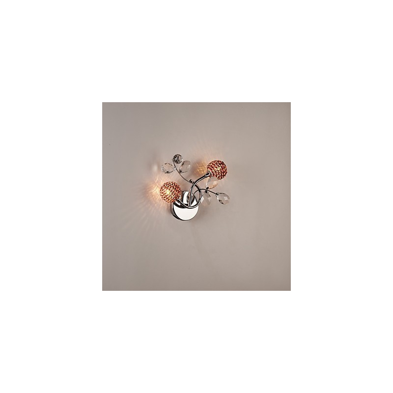 Wall Sconces Crystal Mini Style Modern Contemporary Metal