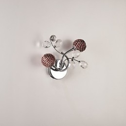 Wall Sconces Crystal Mini Style Modern Contemporary Metal