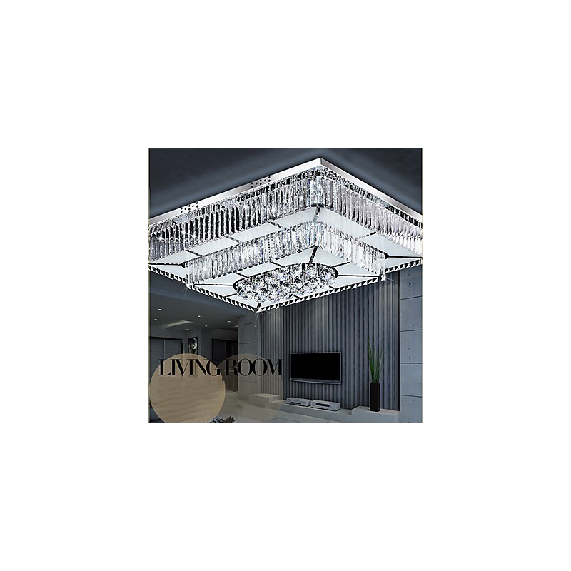 Modern Contemporary Glass Flush Mount