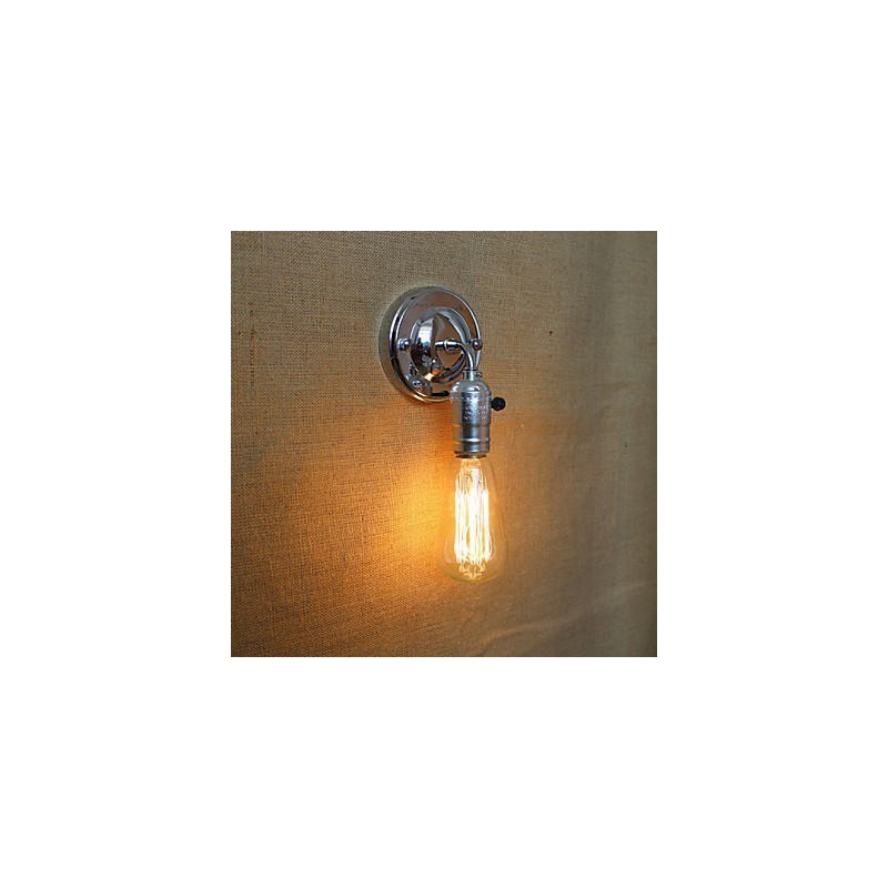 Rotary Switches American Rural Countryside Retro Modern Edison Light Bulb Aisle Mini Living Room Wall Lamp