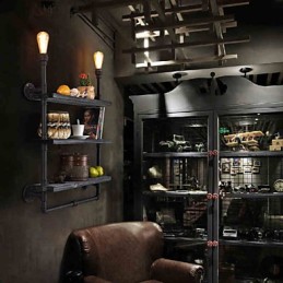 Wall Sconces Mini Style Rustic Lodge Metal