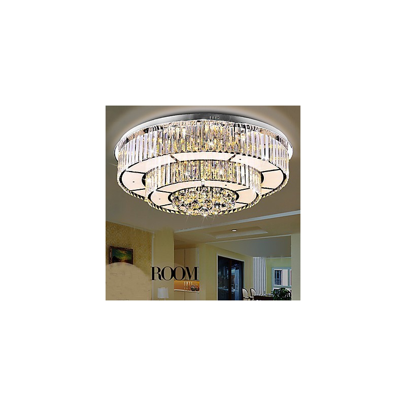 Modern Contemporary Glass Flush Mount
