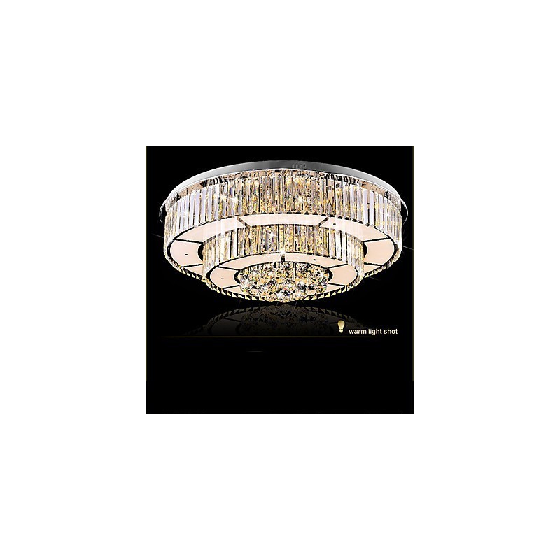 Modern Contemporary Glass Flush Mount