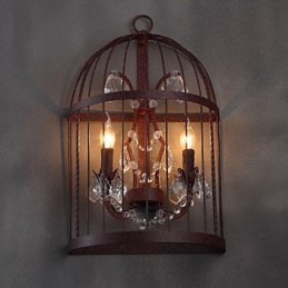 Mini Style Wall Sconces Rustic Lodge Metal