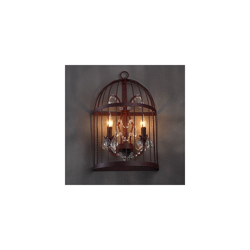 Mini Style Wall Sconces Rustic Lodge Metal