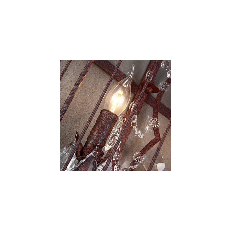 Mini Style Wall Sconces Rustic Lodge Metal