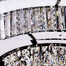 Modern Contemporary Glass Flush Mount