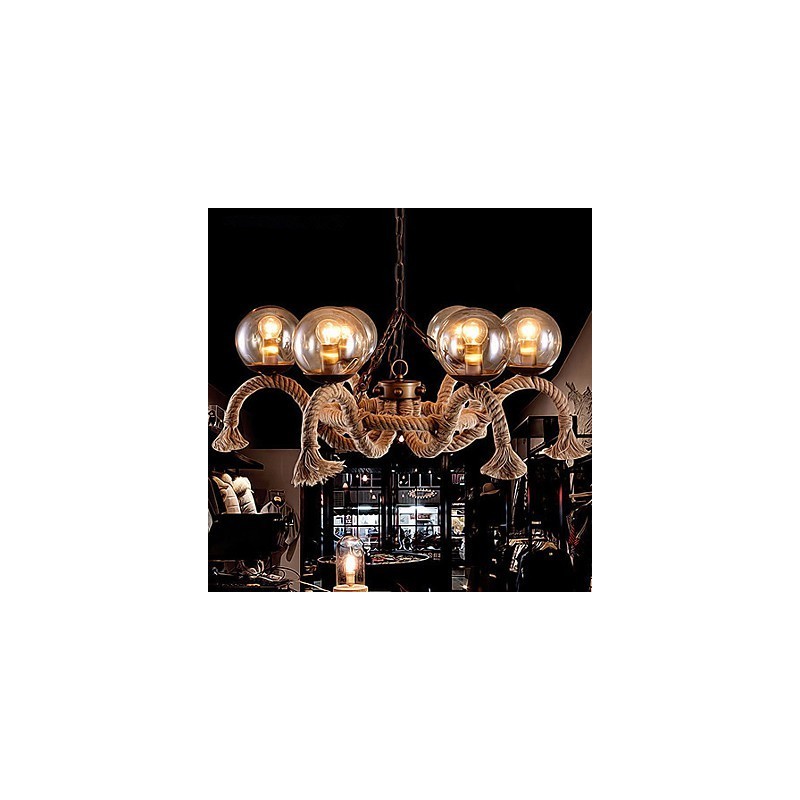 Chandelier Mini Style Vintage Metal