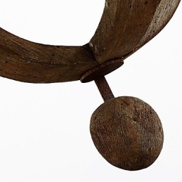 Mini Style Wall Sconces Rustic Lodge Wood Bamboo