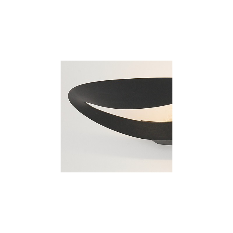 Artistic Wall Light with 1 Light in Black & White