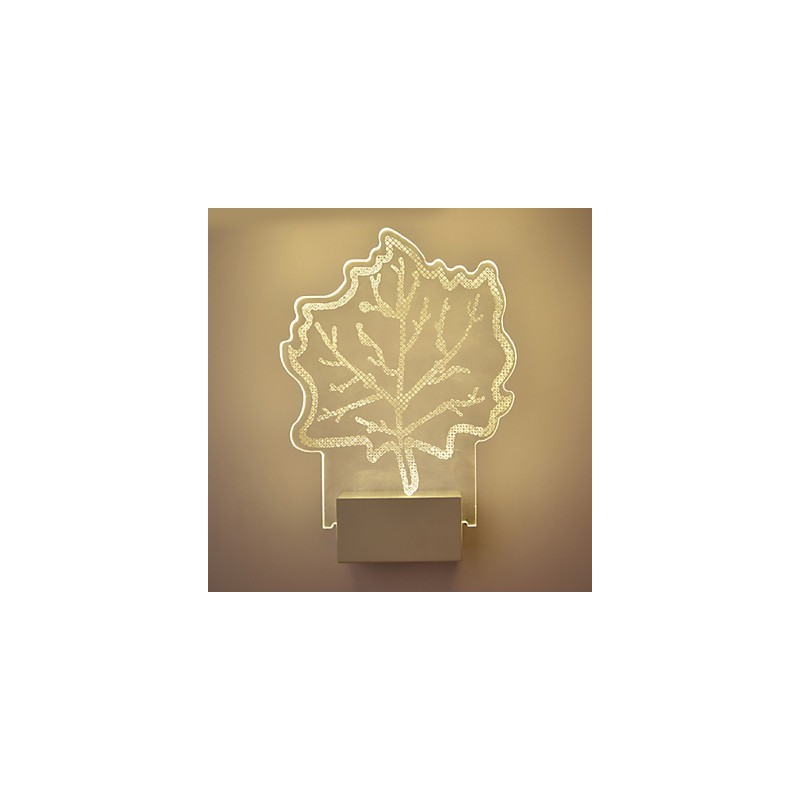 Acrylic Wall Lamp PVC Lamp Light Chip Modern Contemporary Metal