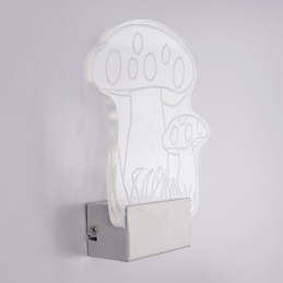 Acrylic Wall Lamp PVC Lamp Light Modern Contemporary Metal