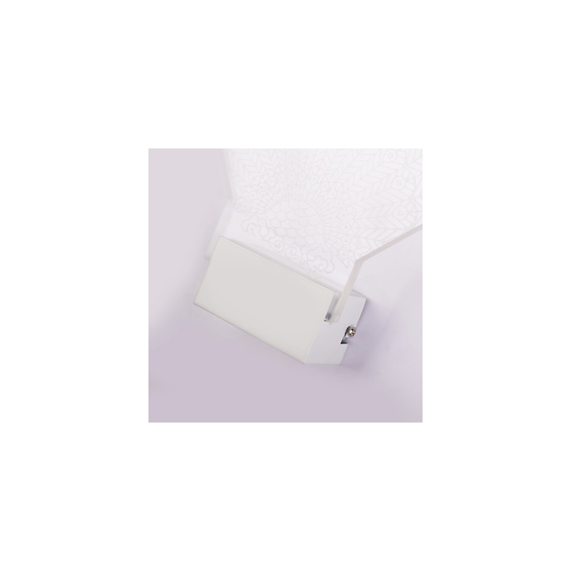 Acrylic Wall Lamp PVC Lamp Light Modern Contemporary Metal