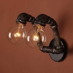 Mini Style Wall Sconces Rustic Lodge Metal