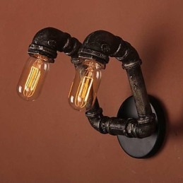 Mini Style Wall Sconces Rustic Lodge Metal