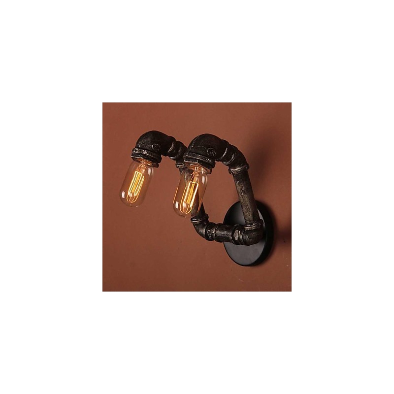 Mini Style Wall Sconces Rustic Lodge Metal