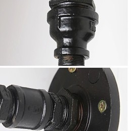 Mini Style Wall Sconces Rustic Lodge Metal