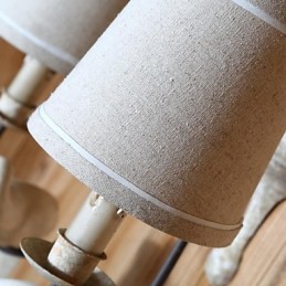 Mini Style Wall Sconces Country Wood Bamboo