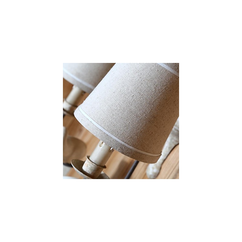 Mini Style Wall Sconces Country Wood Bamboo