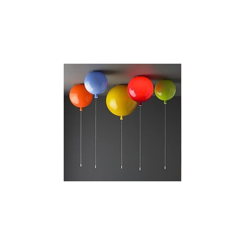 Flush Mount Modern Contemporary Globe Metal