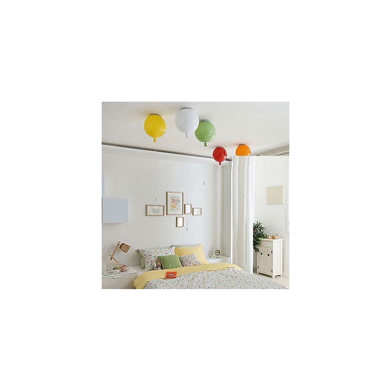 Flush Mount Modern Contemporary Globe Metal