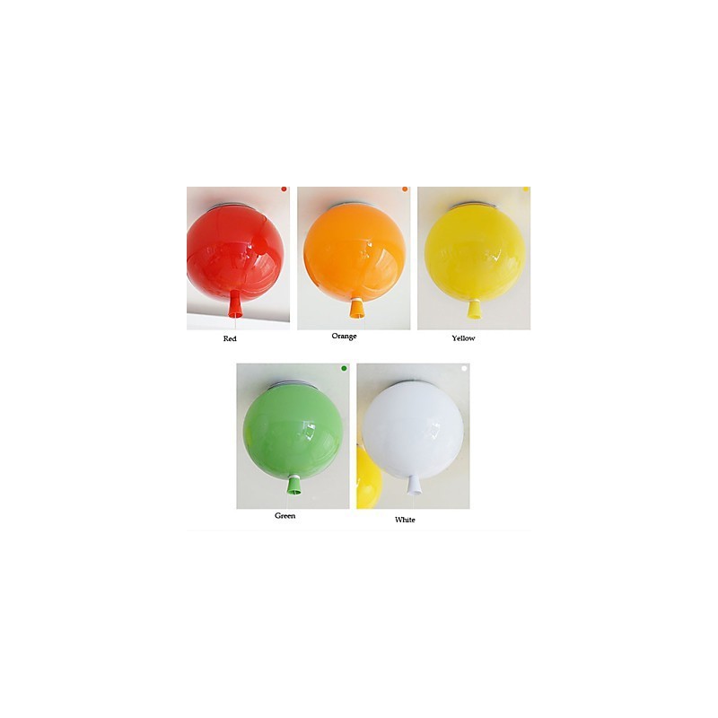 Flush Mount Modern Contemporary Globe Metal