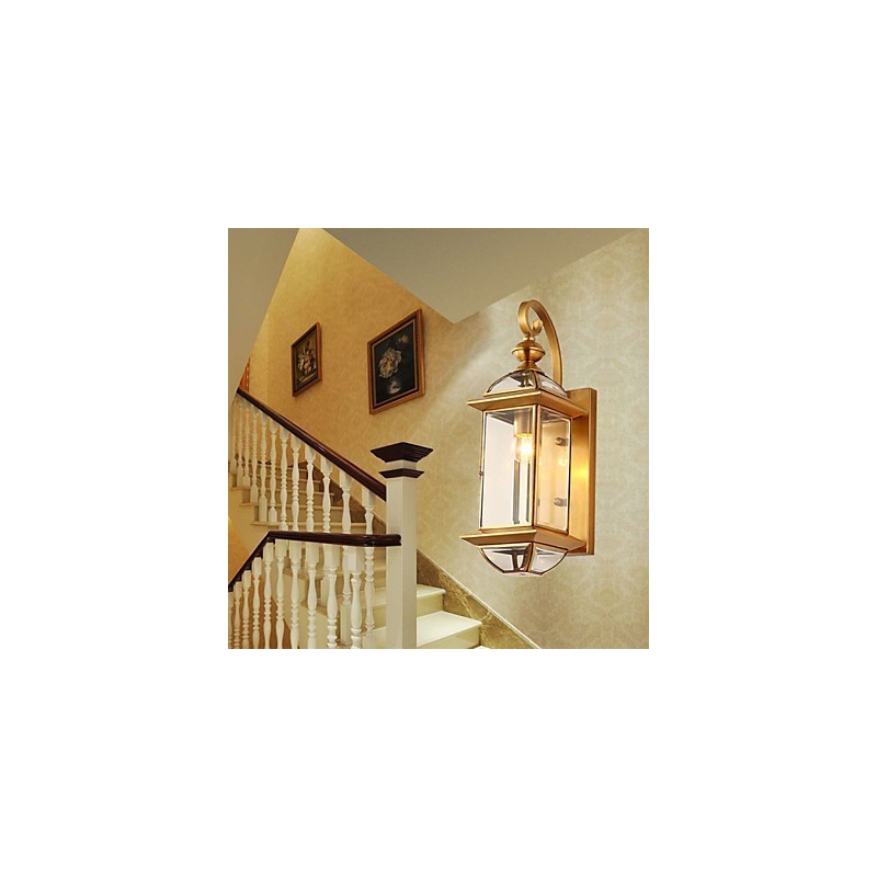 Wall Sconces Mini Style Traditional Classic Metal