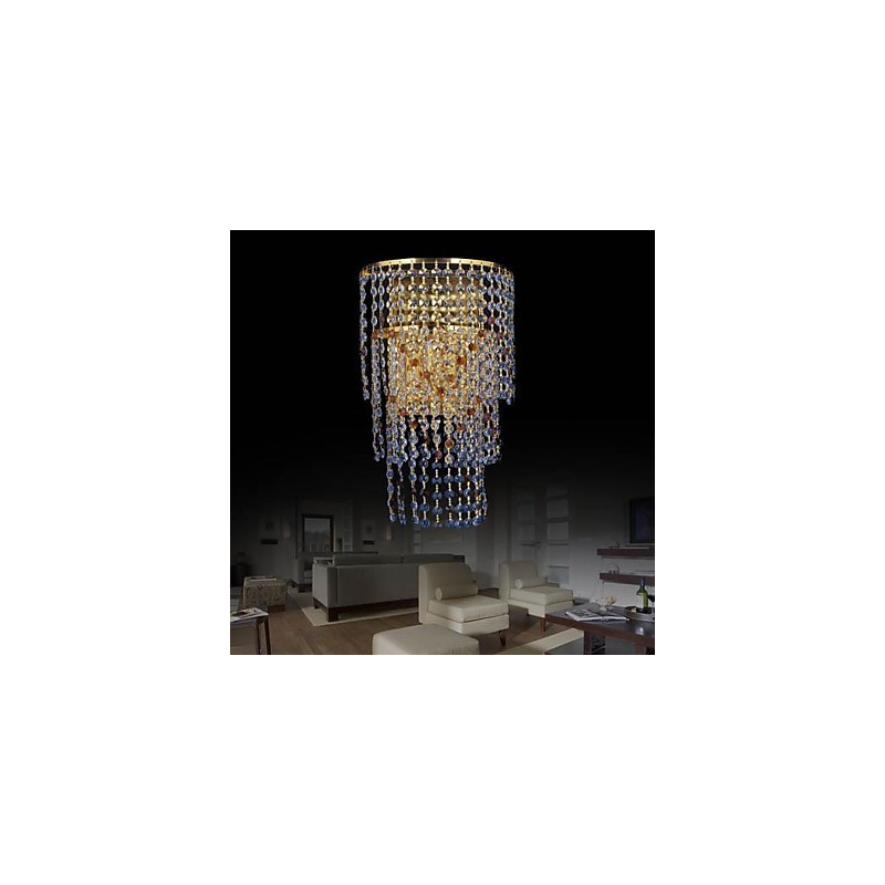 Crystal Wall Sconces Modern Contemporary Metal
