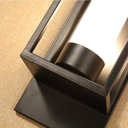 Wall Lights Wall Sconces Rustic Lodge Metal Dinning Room Bedroom Reading Room Metal+Glass