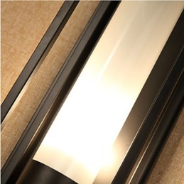 Wall Lights Wall Sconces Rustic Lodge Metal Dinning Room Bedroom Reading Room Metal+Glass