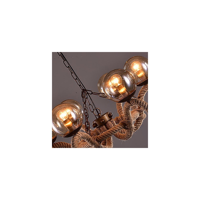 Chandelier Mini Style Vintage Metal