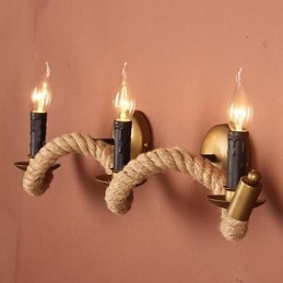 Mini Style Wall Sconces Country Metal