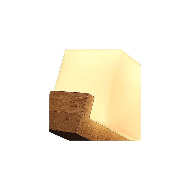 Wall Sconces Mini Style Traditional Classic Wood Bamboo