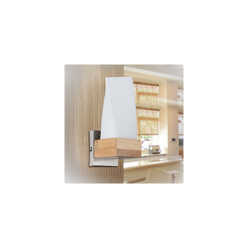 Wall Sconces Mini Style Traditional Classic Wood Bamboo