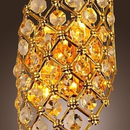 Artistic Crystal Wall Light with 2 Lights