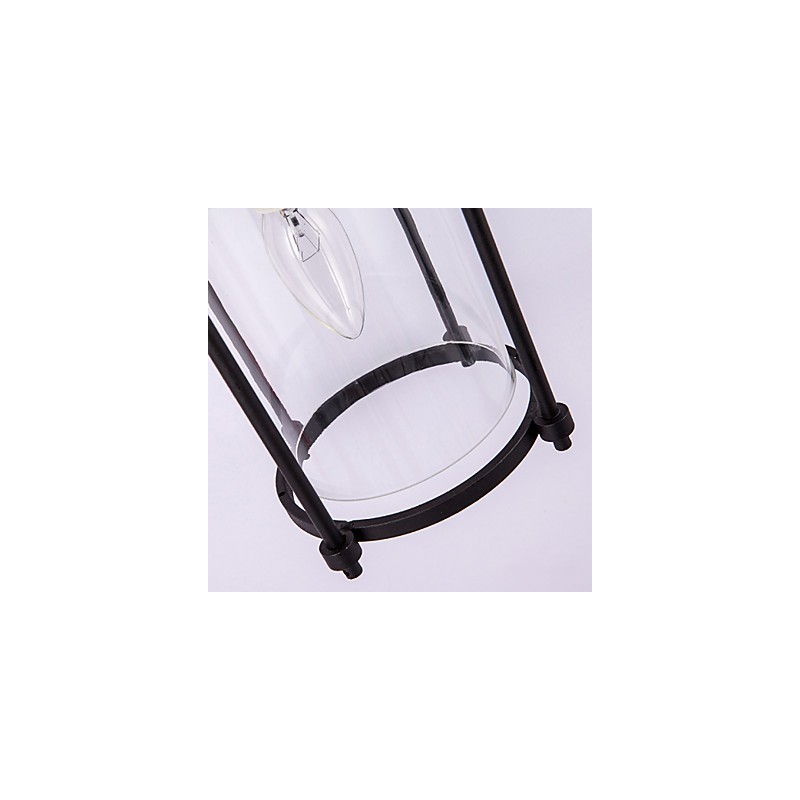 Creative Industrial Look Lamps North America Style Wall Lamps with Edison Flute Bulb Inside Bar Decoration Lights