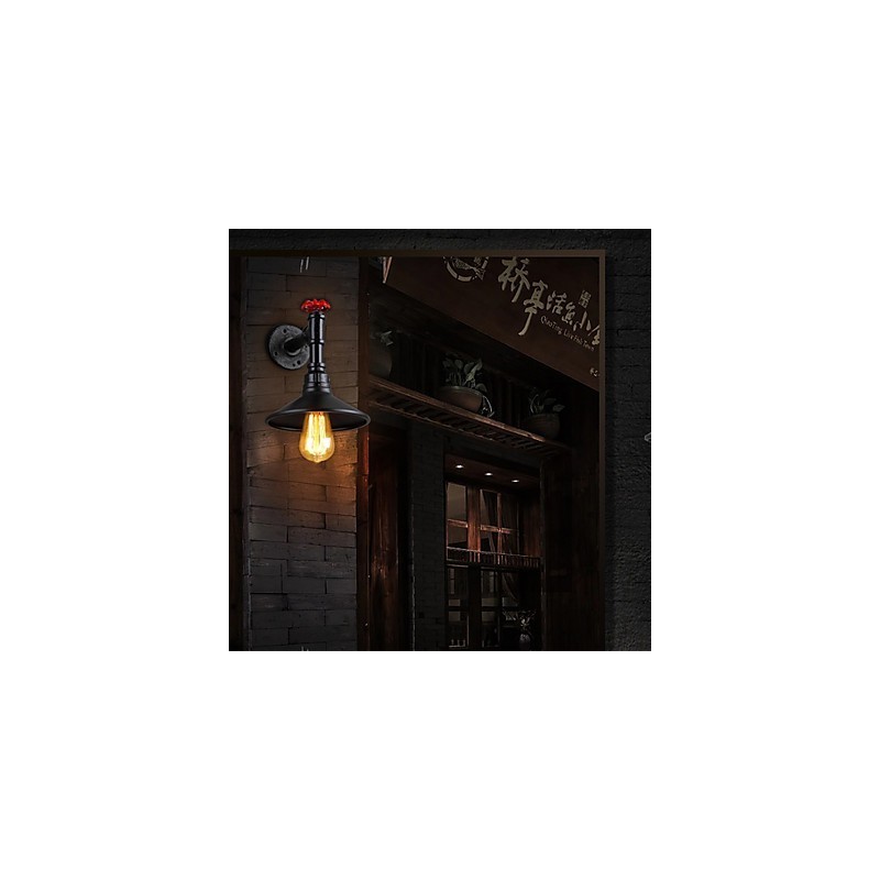 Mini Wall Light 1 Light Concise Cream Iron