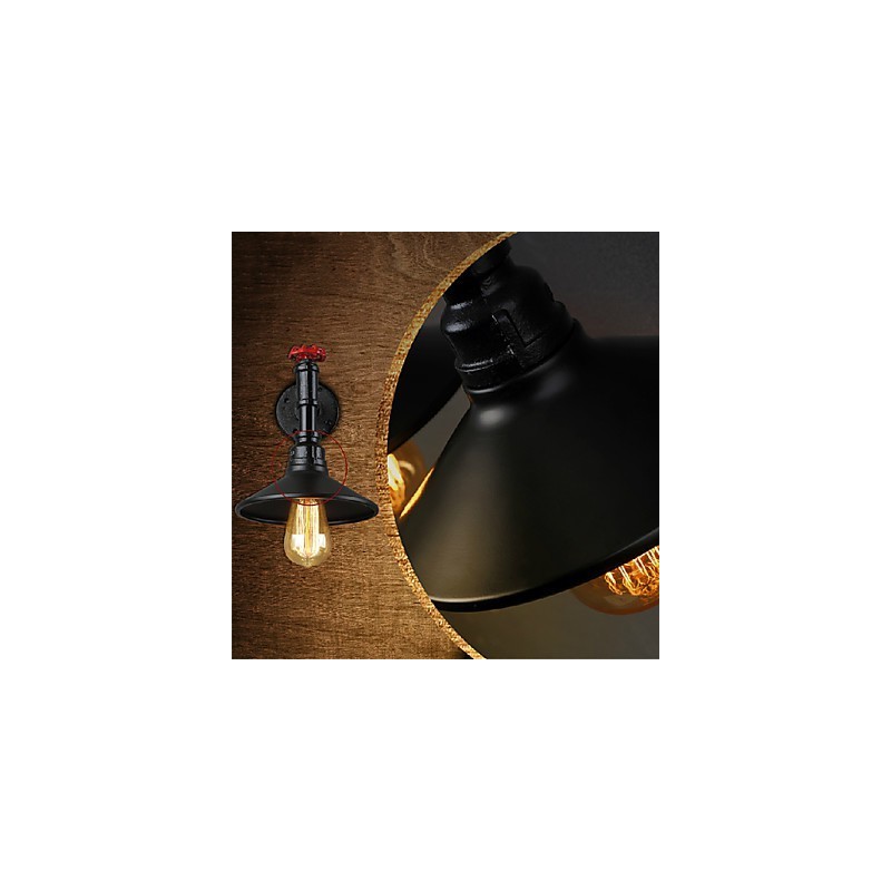 Mini Wall Light 1 Light Concise Cream Iron