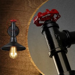 Mini Wall Light 1 Light Concise Cream Iron