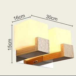 Wall Sconces Mini Style Modern Contemporary Wood Bamboo