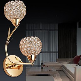 Crystal Wall Sconces Modern Contemporary Metal