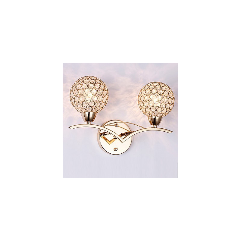 Wall Sconces Reading Wall Lights Crystal Mini Style Modern Contemporary Metal