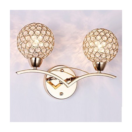 Wall Sconces Reading Wall Lights Crystal Mini Style Modern Contemporary Metal