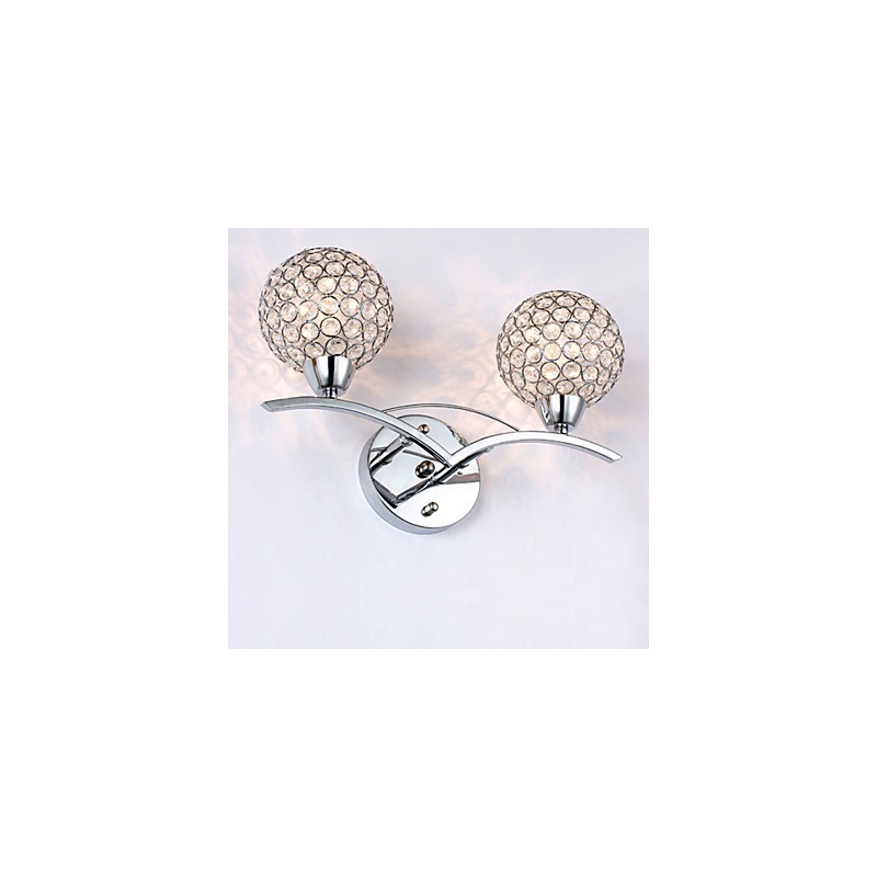 Wall Sconces Reading Wall Lights Crystal Mini Style Modern Contemporary Metal